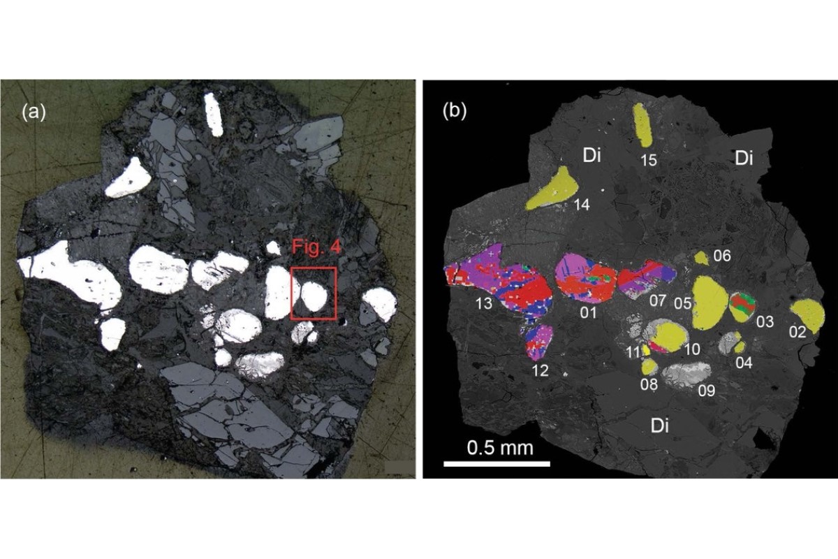 Scientists from St Petersburg University discover at the Dead Sea a mineral previously only known in meteorites