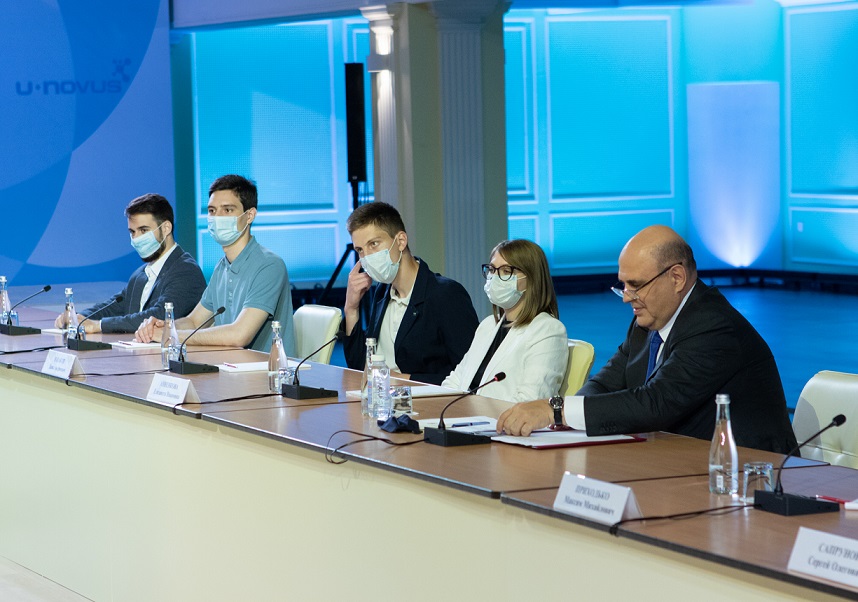 TPU students meet Russia’s Prime Minister to discuss development of technological entrepreneurship in universities