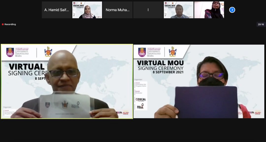 UiTM inks MoU on health communication with College Physicians of Malaysia