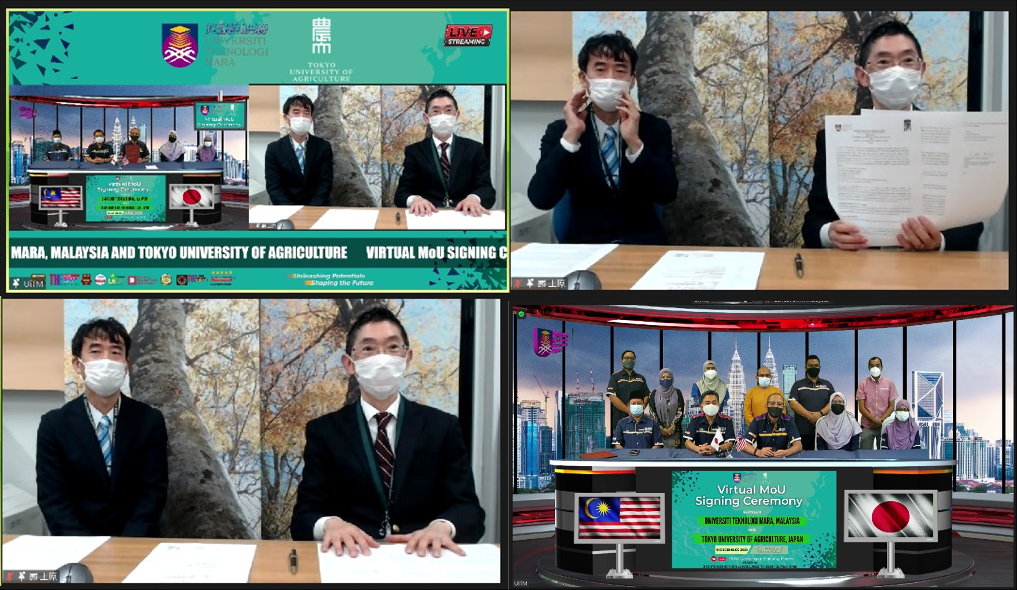 UiTM and Tokyo NODAI sign MoU