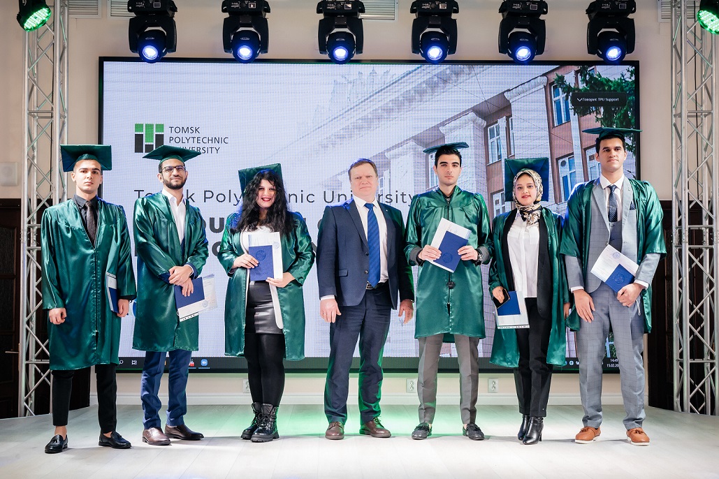 Egyptian nuclear engineering students graduate from TPU