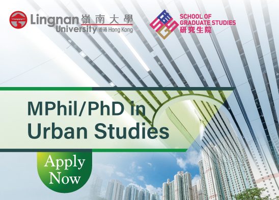 Lingnan University to launch postgraduate programme in urban studies