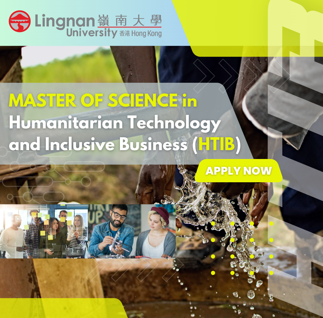 Training problem solvers in the field of Humanitarian Technology and Inclusive Business