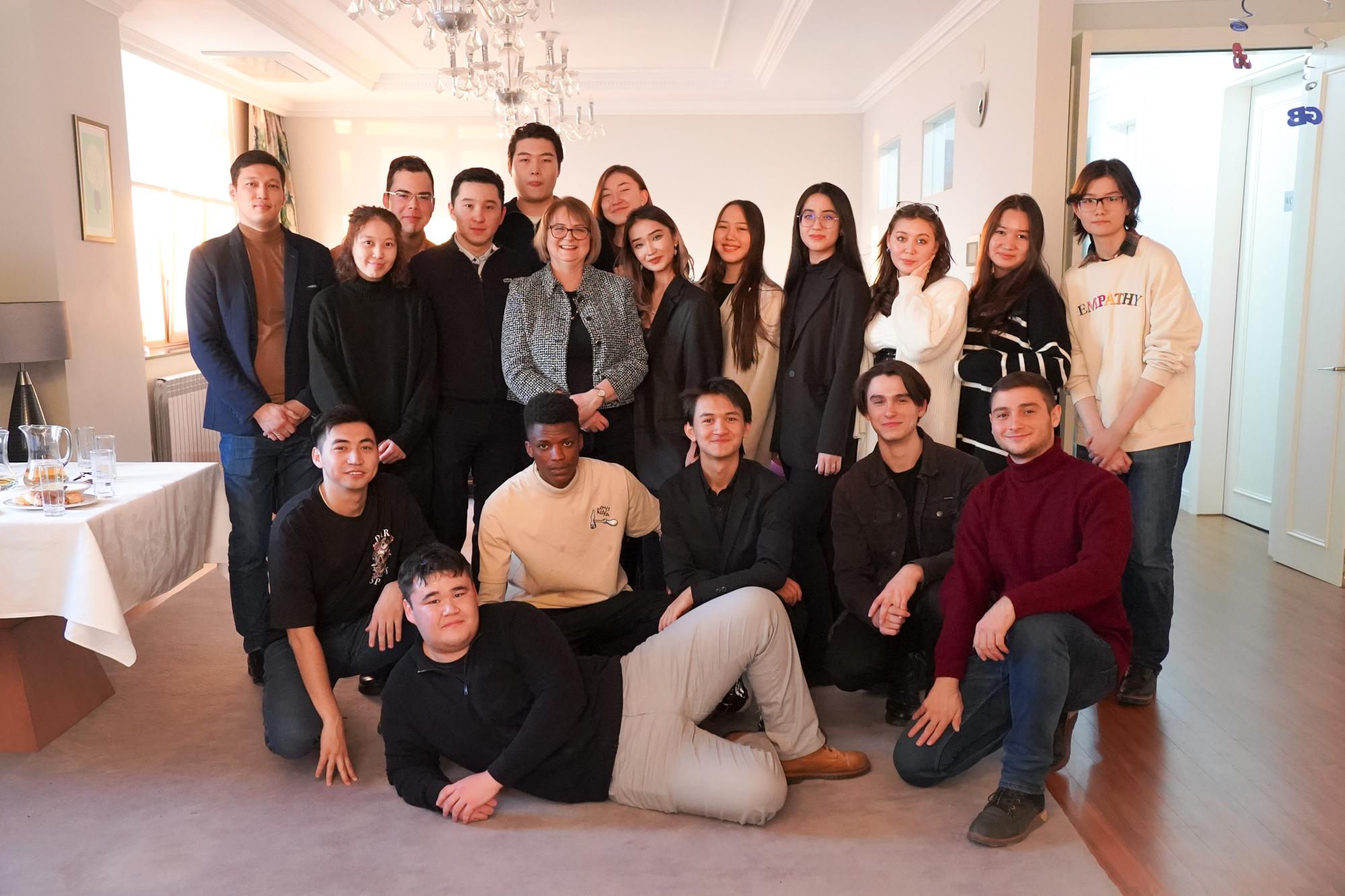 KATRU students have “Afternoon Tea” with British Ambassador