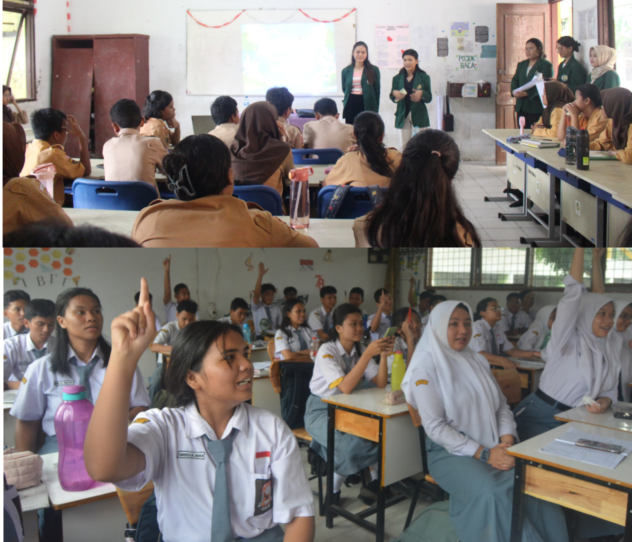 Students of Communications Science Program, FISIP USU Promote Importance of Digital Media Literacy in Schools