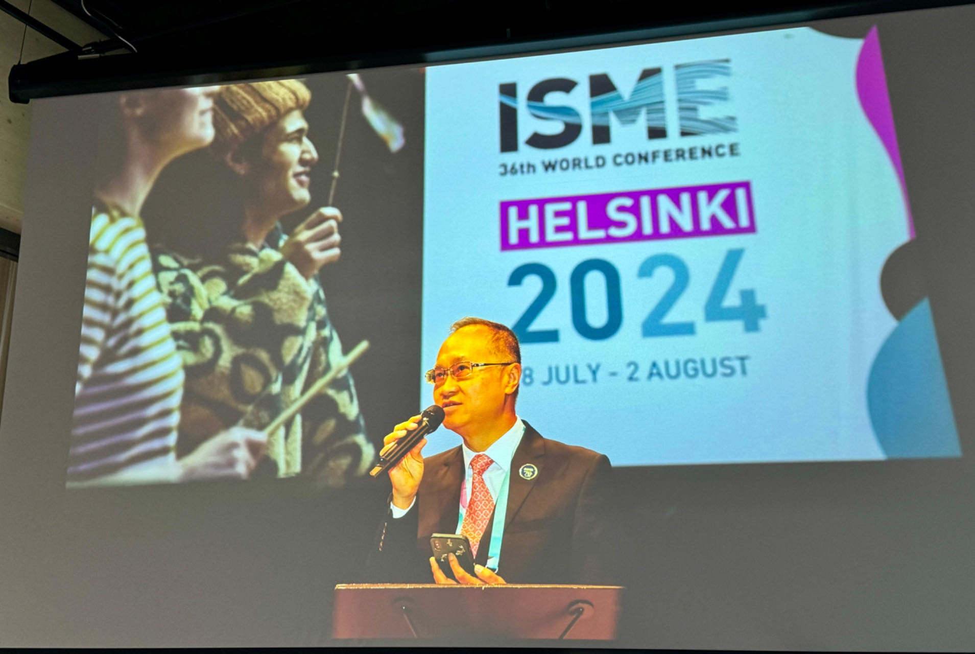 EdUHK Professor Leung Bo-wah chairs the World Conference of International Society for Music Education