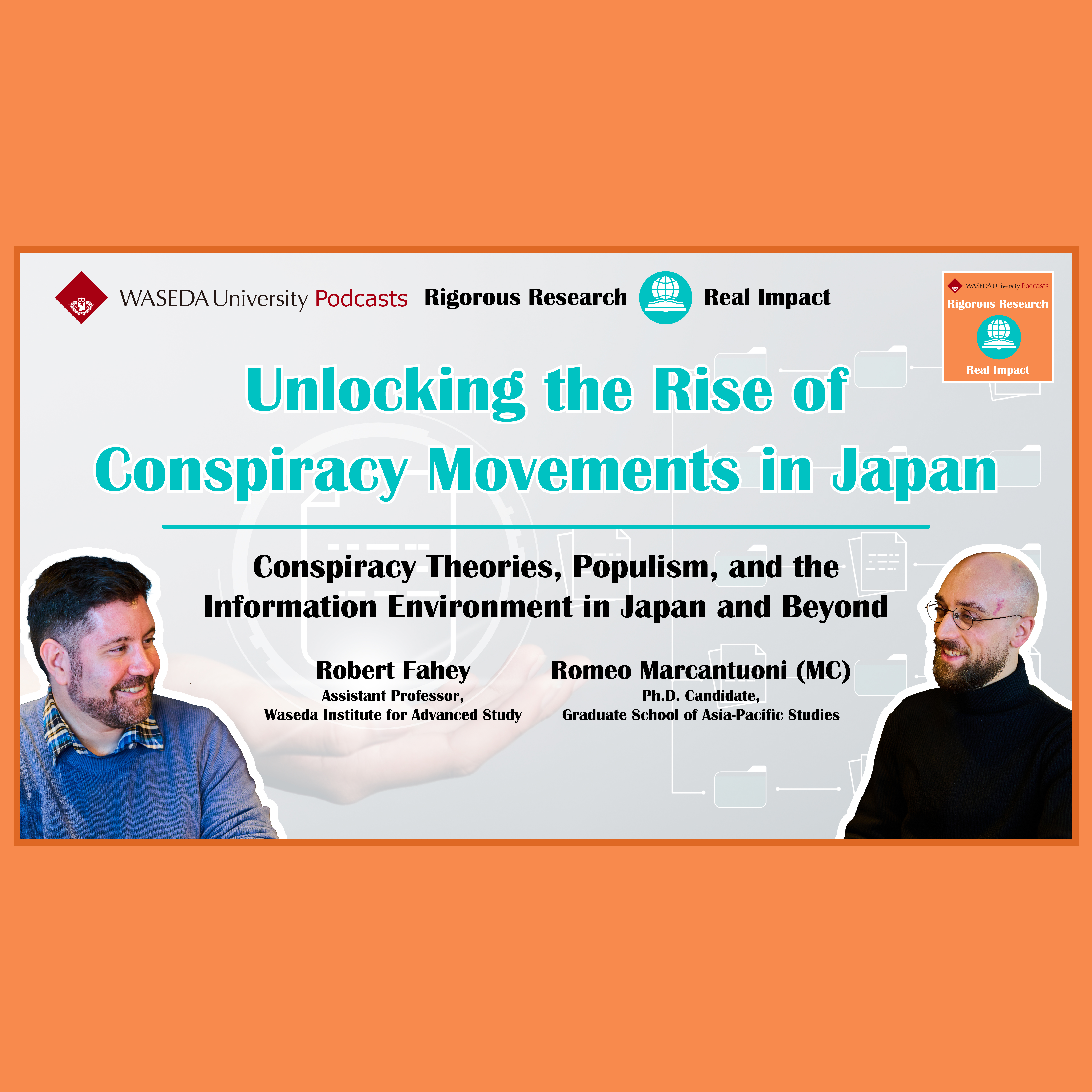 Tokyo’s Waseda University Releases English Podcast Episode “Unlocking the Rise of Conspiracy Movements in Japan”